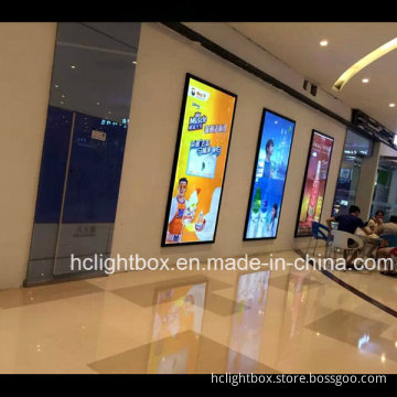 Illuminated Aluminum Poster Frame Wall Type LED Slim Light Box